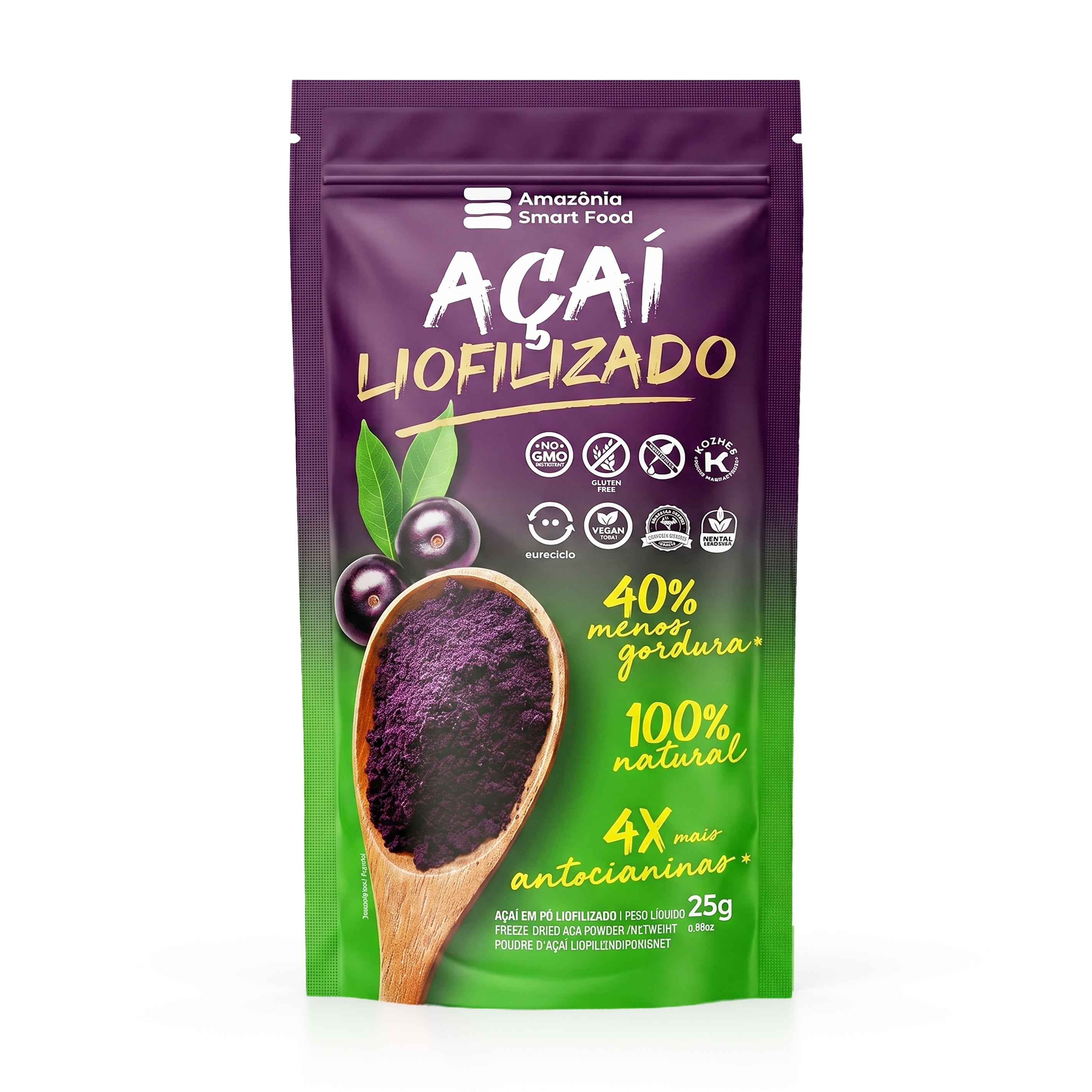 Organic Freeze-Dried Açaí Powder (25g)